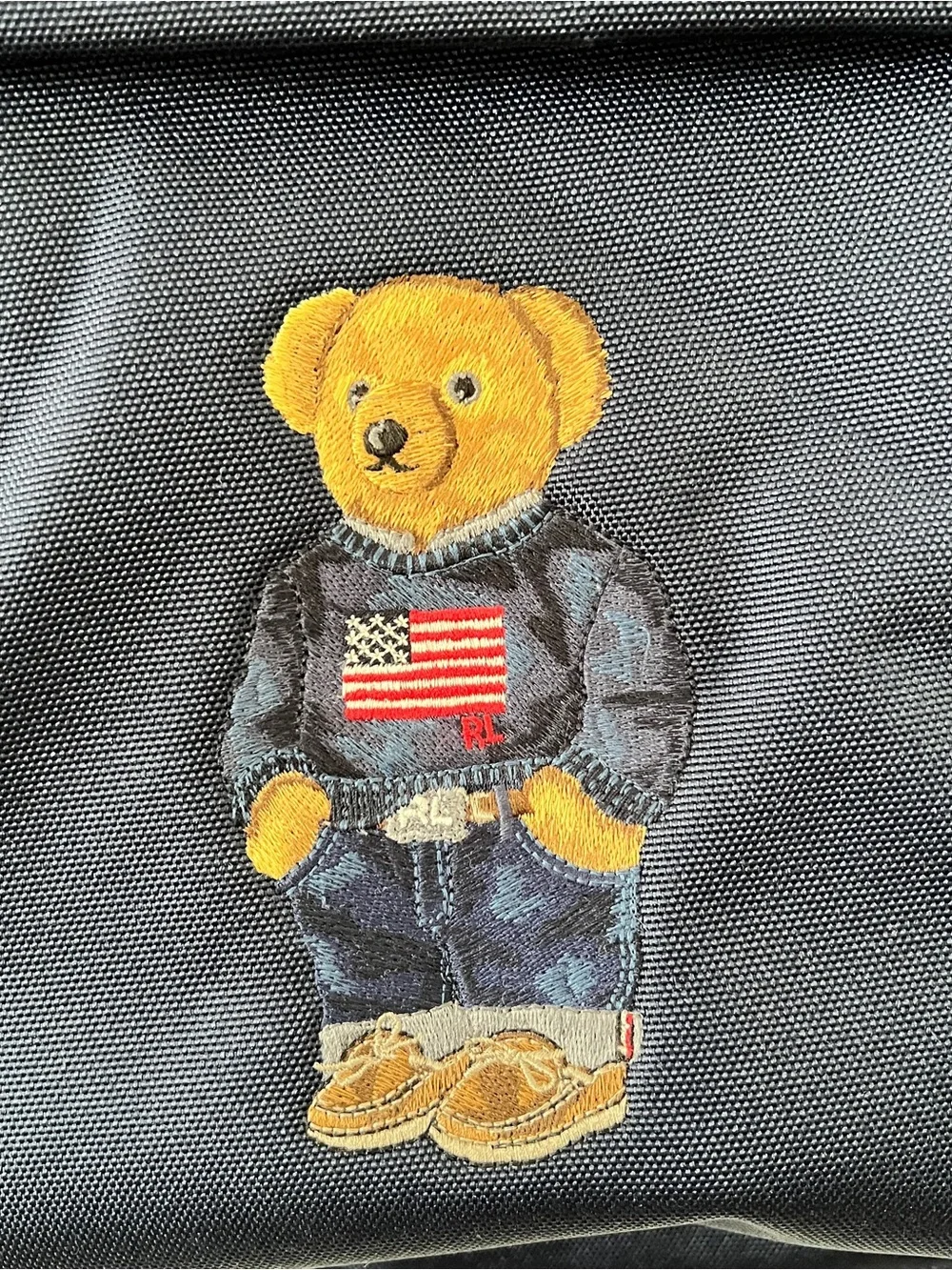 Ralph Lauren Bear Unisex Backpack Newport Navy